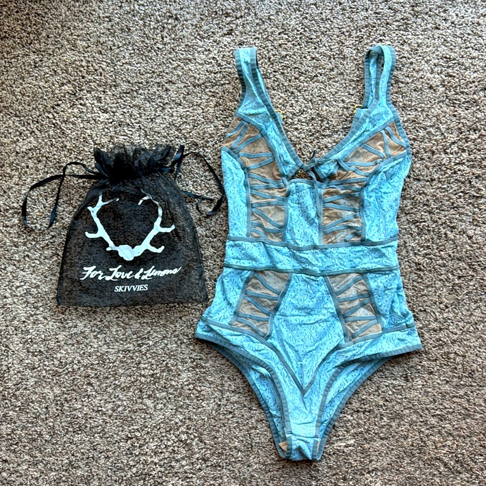For Love & Lemons “Skivvies” Body Suit. Sz. Small. Never worn